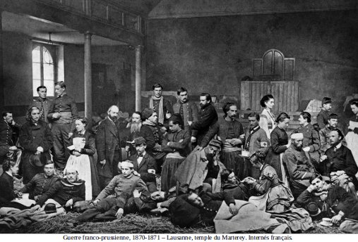 Guerre franco-prussienne, internés français